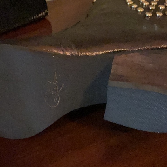 💥New Arrival REBA Ladies Brown Biker Cowboy Boots Size 9.5 NWT $299 - Picture 6 of 6